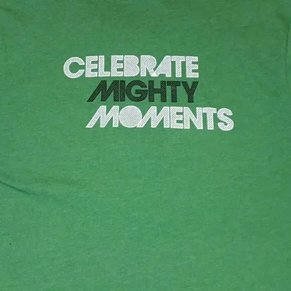 Next Level Apparel Tshirt Unisex Medium  Celebrate Mighty Moments  PTP 19" Lengt - Picture 3 of 6